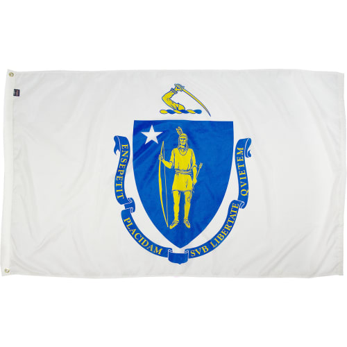 FlagSource State Flag Massachusetts 3' x 5'